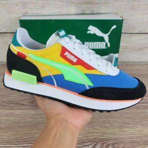 NEW Puma Future Rider Multicolor Athletic Casual Womens Size 6.5/Youth 5.5 Shoes